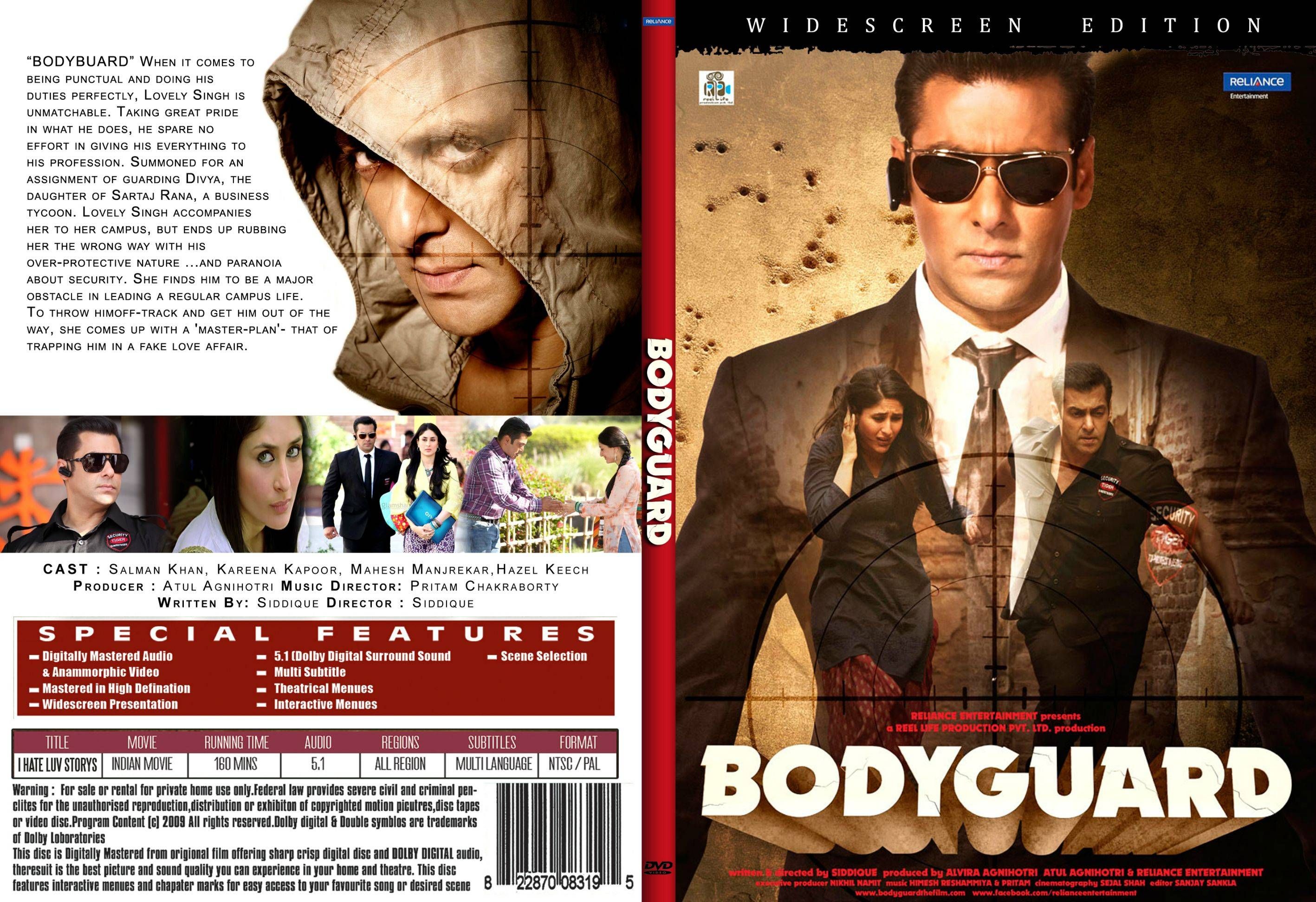 2011 Bodyguard Bollywood Movie Hd Download